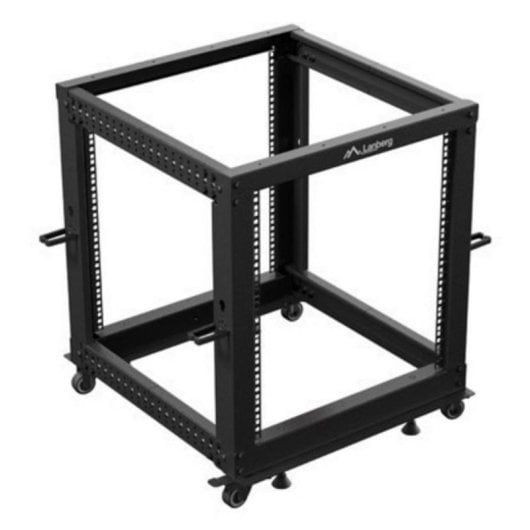 Rack Lanberg OR01-6112-B 12U 600kg Ruedas Independiente Negro 22kg