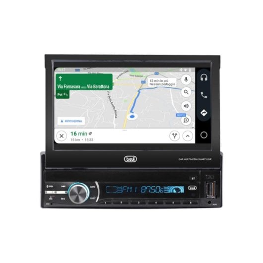 Autoradio Trevi MDV 6380 DAB Nero 1 DIN 200W 4 Canali 7" TFT Autoradio Trevi MDV 6380 DAB Nero 1 DIN 200W 4 Canali 7" TFT