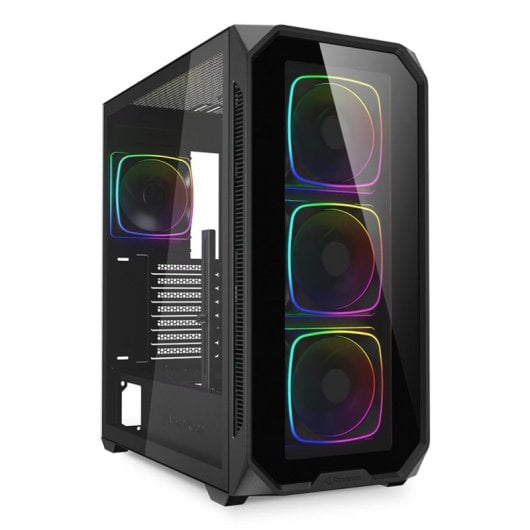 Case PC Sharkoon AK5G RGB Mid Tower Nero ATX Micro-ATX Mini-ITX