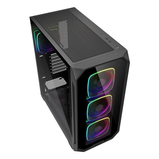 Case PC Sharkoon AK5G RGB Mid Tower Nero ATX Micro-ATX Mini-ITX
