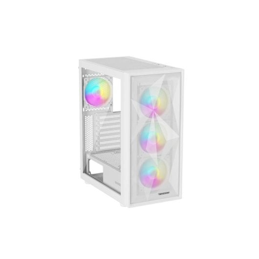 Gabinete PC GENESIS Diaxid 605 ARGB Branco Midi Tower ATX Micro ATX Mini-ITX