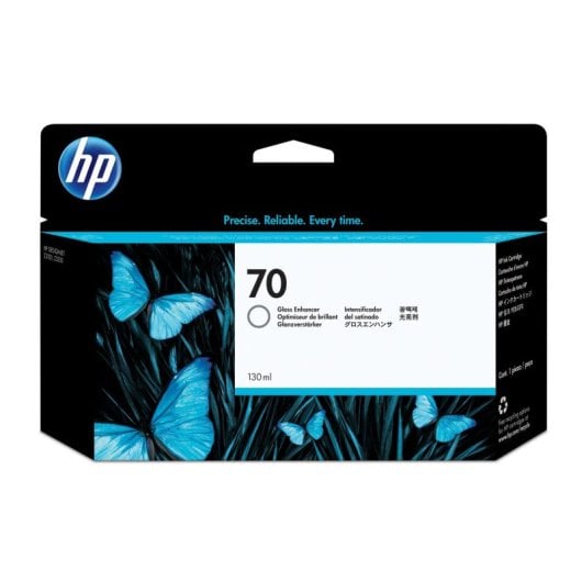 Cartucho de tinta potenciadora de brillo HP DesignJet 70 130ml pigmentos alta estabilidad 1 pieza