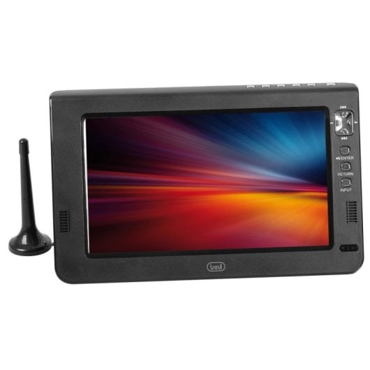 TV Trevi LCD LTV 2010 S2 10.1" 1024x600 DVB-T2 MicroSD Negro