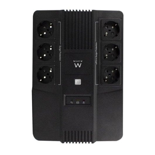 Onduleur Ewent EW3945 360W – 6 prises – Line-Interactive AVR – Montage mural