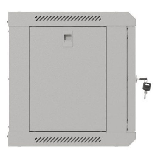 Bastidor de pared Lanberg WF03-5306-10S 6U 60kg Bloqueo teclado Rieles rack Gris