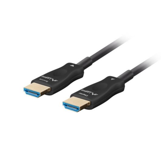 Câble HDMI Lanberg CA-HDMI-30FB-0200-BK 20m 48 Gbit/s Noir