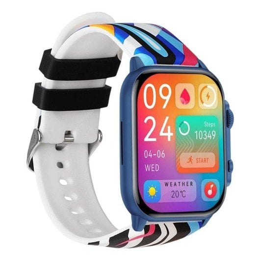Trevi T-FIT 458 A Bluetooth 44mm AMOLED Cinturino Multicolore Multisport