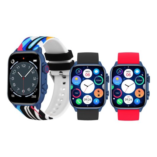 Smartwatch Trevi T-FIT 458 A AMOLED Multideporte pantalla 1.95"