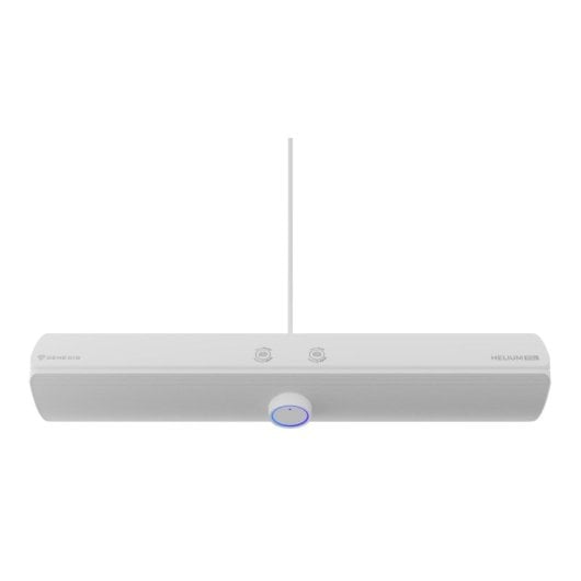Altavoces Genesis Barra de Sonido 2.0 inalámbricos/alámbricos 10W RGB Blanco