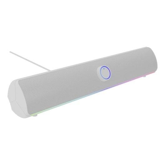 Altavoces Genesis Barra de Sonido 2.0 inalámbricos/alámbricos 10W RGB Blanco