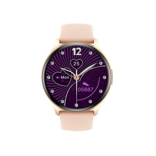 Trevi T-FIT 235 A Bluetooth 45mm AMOLED Rose Étanche IP67 Pulsomètre SpO2 Tensiomètre