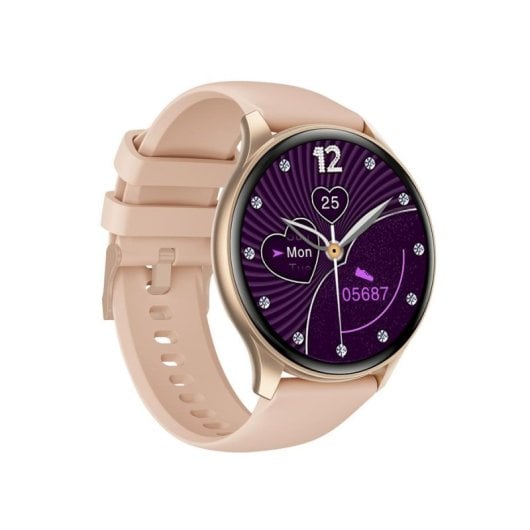 Trevi T-FIT 235 A Bluetooth 45mm AMOLED Rose Étanche IP67 Pulsomètre SpO2 Tensiomètre