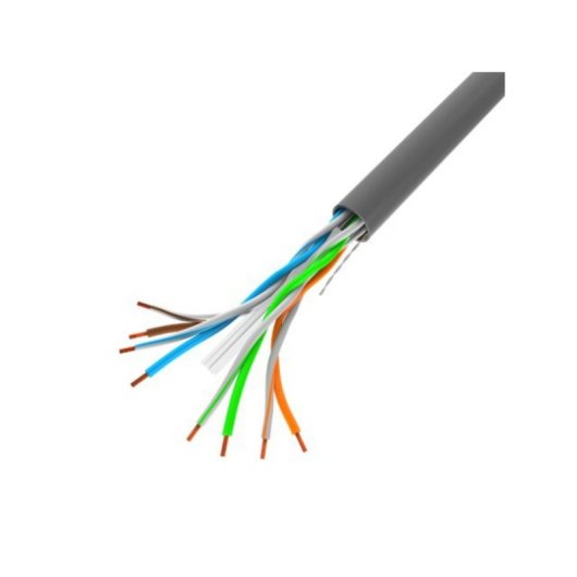 Cable de Red Lanberg LCU6-10CC-0100-S 100m Cat6 U/UTP Gris