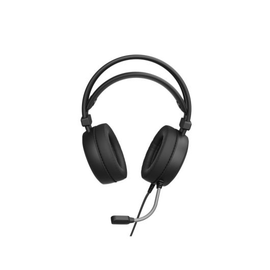Auriculares Genesis con cable, micrófono, drivers 50 mm, iluminación RGB y color negro
