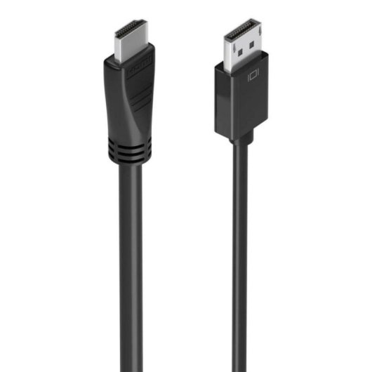 Cable conversor DisplayPort Aisens A125-0896 5m 4K@60Hz HDMI Macho Premium Unidireccional Negro