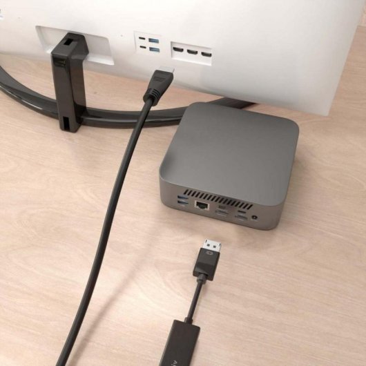 Cable conversor DisplayPort Aisens A125-0896 5m 4K@60Hz HDMI Macho Premium Unidireccional Negro