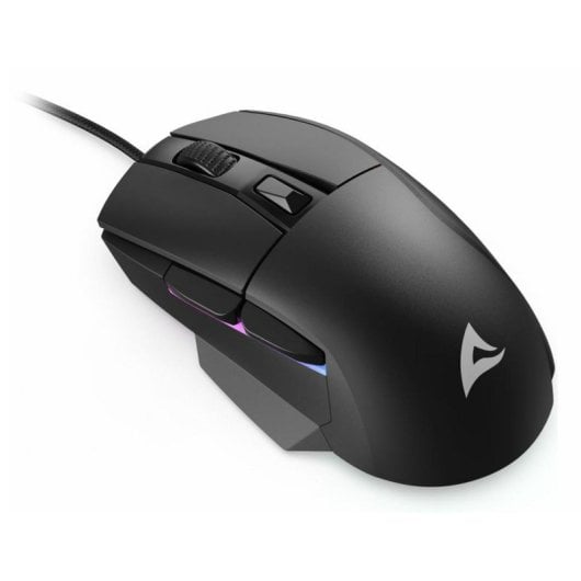 Souris Sharkoon SGM35 filaire 6400 DPI RGB ergonomique droite