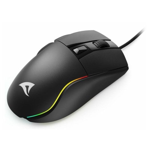 Souris Sharkoon SGM35 filaire 6400 DPI RGB ergonomique droite