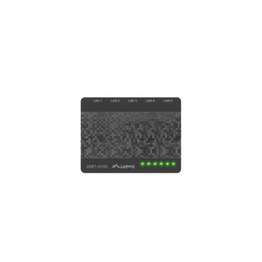 Switch Lanberg DSP1-0105 5 Puertos Fast Ethernet No Administrado 1Gbps