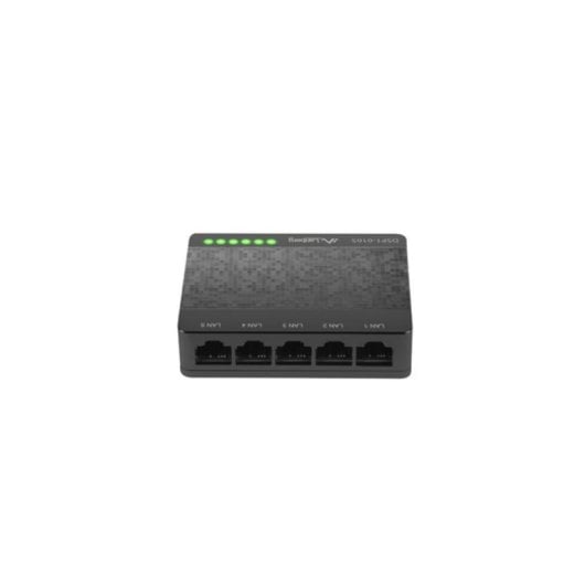 Switch Lanberg DSP1-0105 5 Puertos Fast Ethernet No Administrado 1Gbps