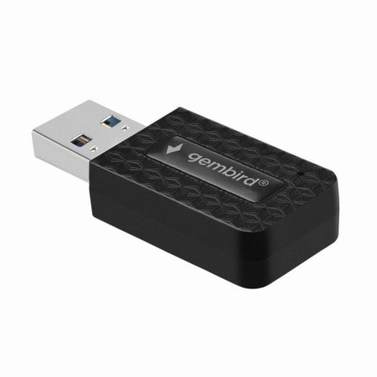 Adaptador USB WiFi Gembird AC1300 Dual Band USB 3.0 867 Mbps 2x2 Negro
