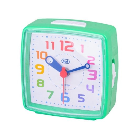Reloj despertador analógico Trevi SL 3047 Plaza Colores surtidos Silencioso Batería AA