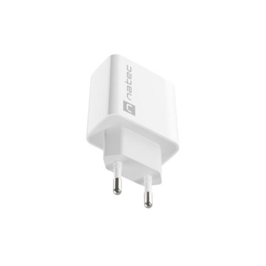 Fuente de Alimentación NATEC 12V Universal Interior Carga Rápida Blanco
