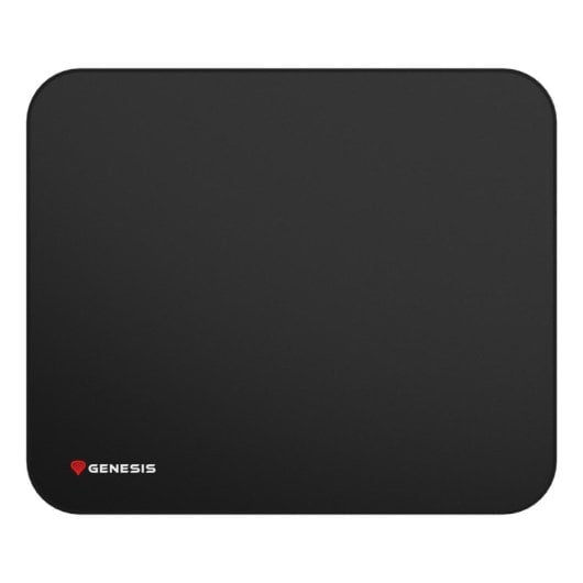 Mauspad Genesis Control 500 S Logo Schwarz Monochrom Gaming Mauspad Genesis Control 500 S Logo Schwarz Monochrom Gaming Mauspad