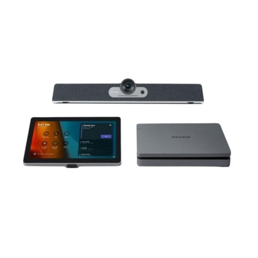 Sistema vídeoconferencia MAXHUB XT10-VB KIT WUXGA 120° 5x Windows 11 IoT Enterprise SAC Negro Gris