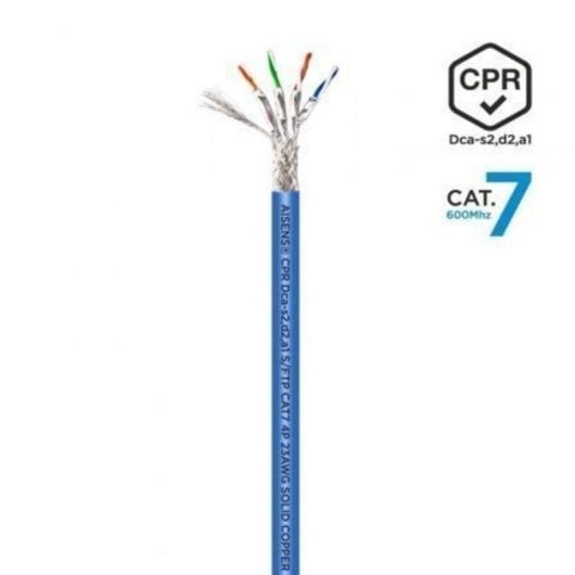 Câble réseau Aisens Cat.7 S/FTP 500m OFC Bleu LSZH