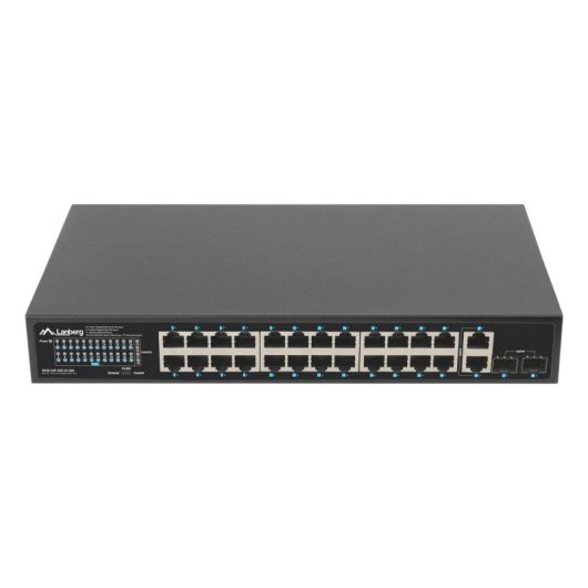 Switch Lanberg RSGE-24P-2GE-2S-360 24 Puertos RJ-45 Ethernet No Administrado
