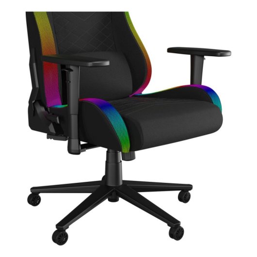Cadeira Gamer Genesis Trit 660 RGB, 150 kg, Ergonomia, Metal, Apoios de Braços 2D, Retroiluminação