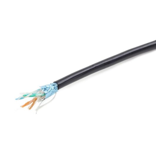 Cable LAN Gembird CAT5e FTP 305m F/UTP Exterior Relleno Gel Blindado Negro