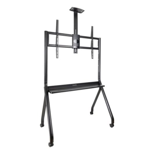 Soporte de Suelo TooQ FS20208M-B 55-100" Acero Ruedas Bloqueo VESA 200x200~900x600 120kg Negro