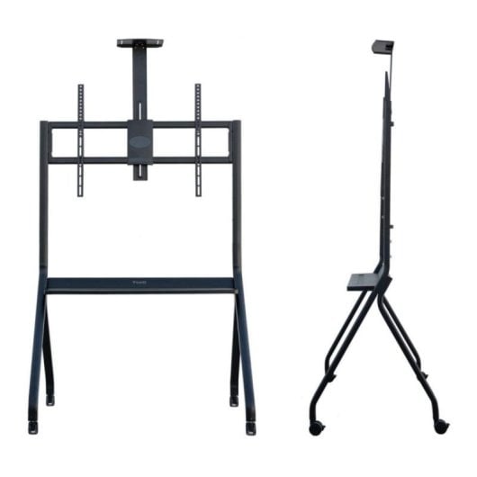 Soporte de Suelo TooQ FS20208M-B 55-100" Acero Ruedas Bloqueo VESA 200x200~900x600 120kg Negro