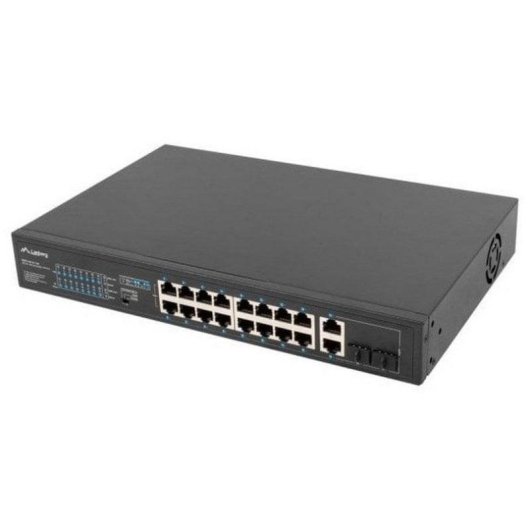 Switch Lanberg RSFE-16P-2C-150 18 Puertos PoE+ 1U No Administrado