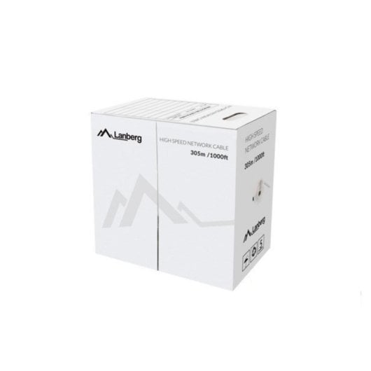Netzwerkkabel Lanberg LCU5-12CU-0305-G 305 m Cat5e U/UTP Grün Netzwerkkabel Lanberg LCU5-12CU-0305-G 305 m Cat5e U/UTP Grün