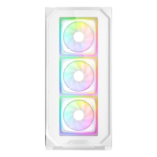 Boîtier Sharkoon AK5G RGB Midi Tower Verre Temperé 4 Ventilateurs RGB Blanc