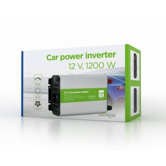 Fonte de Alimentação Gembird 1200W Universal Automática 230V 50Hz Modelo EG-PWC1200-01 Cinza