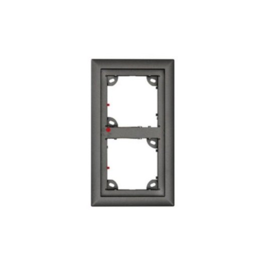 Cadre Mobotix MX-OPT-FRAME-2-EXT-DG Gris 131 x 18 x 233 mm