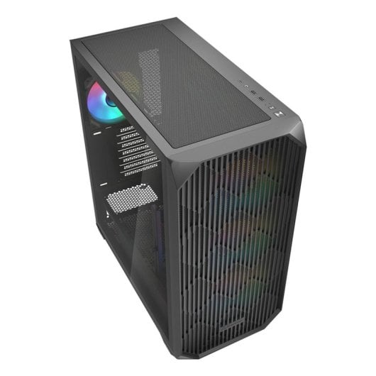 PC-Gehäuse Sharkoon AK3 RGB Midi Tower mit RGB Lüftern USB-C TRRS PC-Gehäuse Sharkoon AK3 RGB Midi Tower mit RGB Lüftern USB-C TRRS