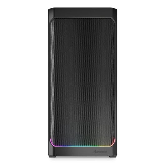 PC-Gehäuse Sharkoon AK4W RGB Strip Midi Tower Schwarz ATX RGB PC-Gehäuse