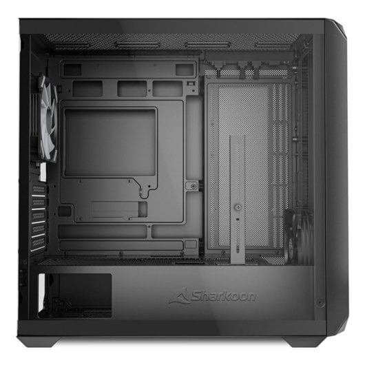 Case Micro Torre Sharkoon MK2 RGB Nero con Ventole RGB Preinstallate e Supporto Radiatore