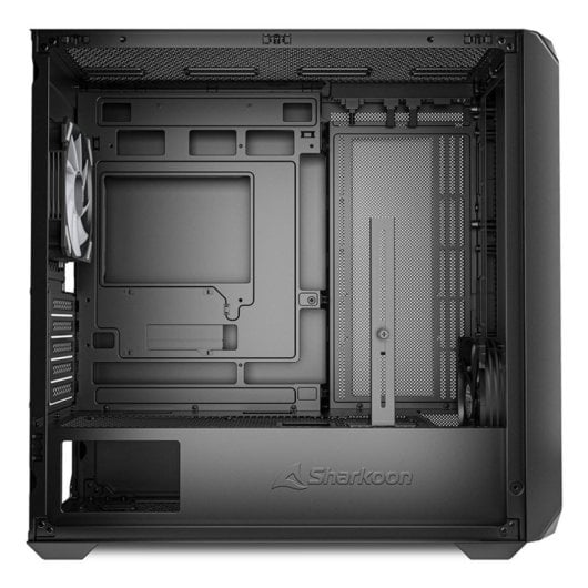 Case Micro Torre Sharkoon MK2 RGB Nero con Ventole RGB Preinstallate e Supporto Radiatore