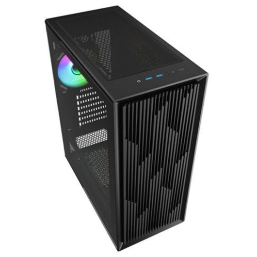 Torre Sharkoon VK2 Full Tower Negro ATX/Micro ATX/Mini-ATX 3 Ventiladores Frontales 1 Trasero