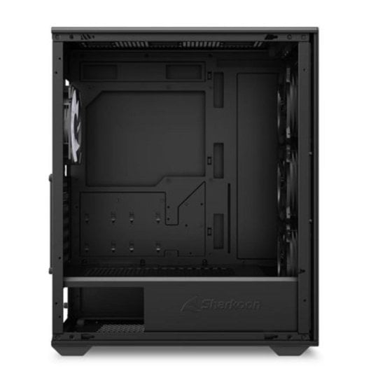 Torre Sharkoon VK2 Full Tower Negro ATX/Micro ATX/Mini-ATX 3 Ventiladores Frontales 1 Trasero