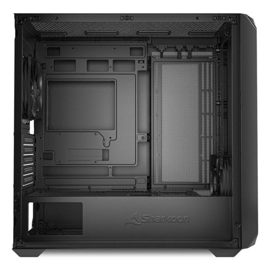 Caja PC Sharkoon MK2 Micro ATX/Mini-ITX 2 Ventiladores USB-C Frontal Negra