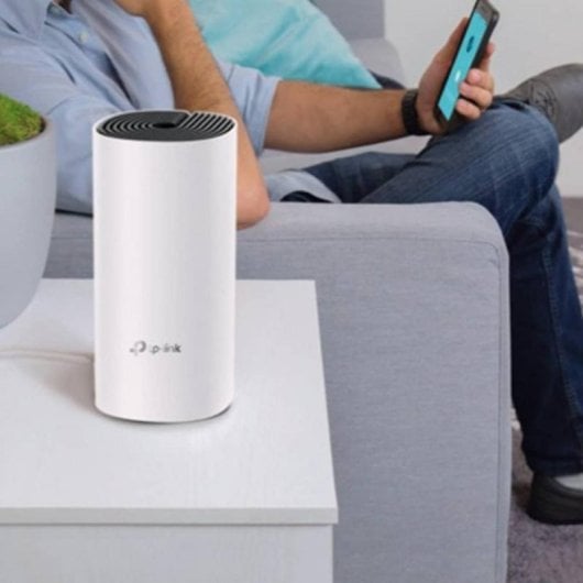 Router TP-Link Deco M4 AC1200 Wi-Fi Mesh Dual Band 1167Mbps 2 Puertos LAN Control Parental