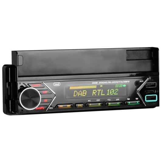 Autoradio Trevi SCD 5753 DAB Schwarz 1 DIN 160 W 4.0 Kanäle USB A Front Autoradio Trevi SCD 5753 DAB Schwarz 1 DIN 160 W 4.0 Kanäle USB A Front
