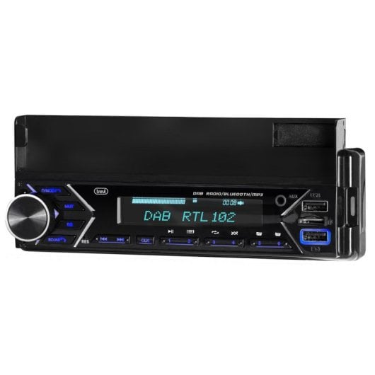 Autoradio Trevi SCD 5753 DAB Schwarz 1 DIN 160 W 4.0 Kanäle USB A Front Autoradio Trevi SCD 5753 DAB Schwarz 1 DIN 160 W 4.0 Kanäle USB A Front
